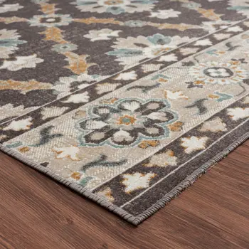 8' X 10' Brown Indoor Outdoor Area Rug