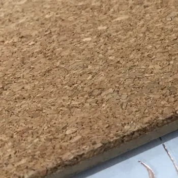12" X 18" Gold And Silver Abstract Agglomerated cork Placemats