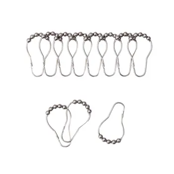 72" Dark Gray Waffle Weave Fabric Shower Curtain Liner and Hooks Set