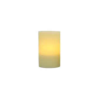 6" Ivory Flameless Pillar Candle