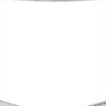 24" Chrome And White Oak Manufactured Wood And Metal Round End Table