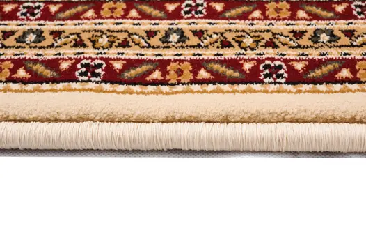 13' Beige And Ivory Oriental Runner Rug