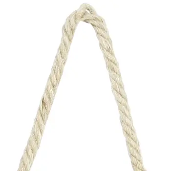 10" Clear Glass Decorative Jar With Rope
