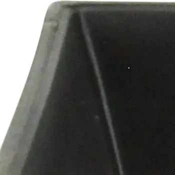 7" Cream Recycled Plastic Indoor Outdoor Square Pot Planter