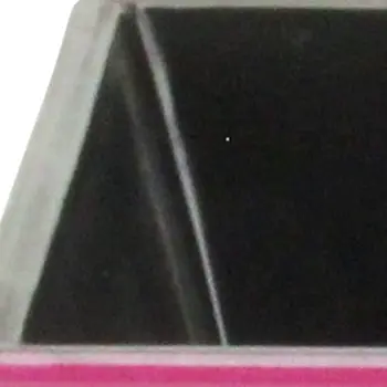 7" Hot Pink Recycled Plastic Indoor Outdoor Square Pot Planter