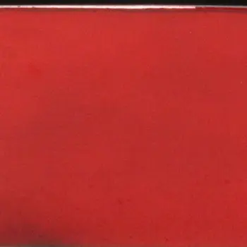 8" Red Recycled Plastic Indoor Outdoor Rectangular Planter Box