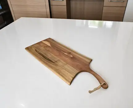 39" Rectangle Solid Wood Cutting Board