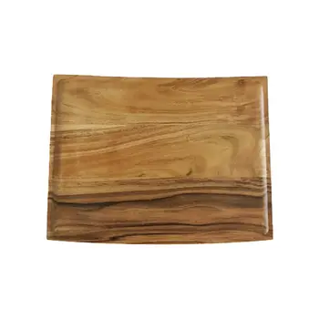 13" Brown Solid Wood Colorado Cheese Board