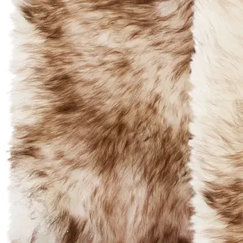 Set Of Two 17" X 17" Gradient Chocolate Wool Chair Pads