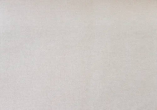 Beige Linen Blend Upholstered Arched Full Headboard With Nail Head Trim