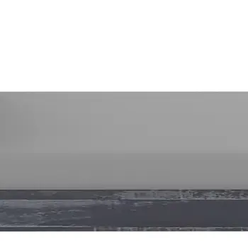 Gray Shiplap Texture Distressed Solid Wood Queen Bed Frame