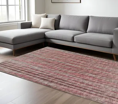 9' X 12' Pink Ombre Tufted Handmade Area Rug