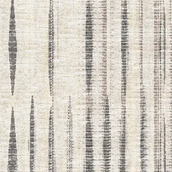 3' X 10' Ivory Ombre Tufted Runner Rug