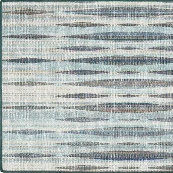 2' X 3' Blue Ombre Tufted Handmade Area Rug