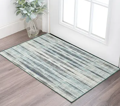 3' X 5' Blue Ombre Tufted Handmade Area Rug