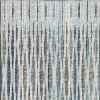 8' X 10' Blue Ombre Tufted Handmade Area Rug