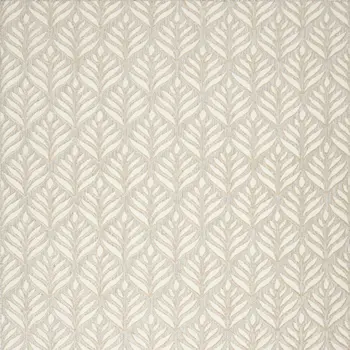 9' X 12' Ivory And Grey Floral Stain Resistant Non Skid Area Rug