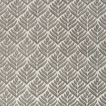 8' X 11' Charcoal Floral Non Skid Indoor Outdoor Area Rug