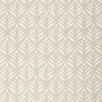 4' X 6' Ivory And Grey Floral Stain Resistant Non Skid Area Rug