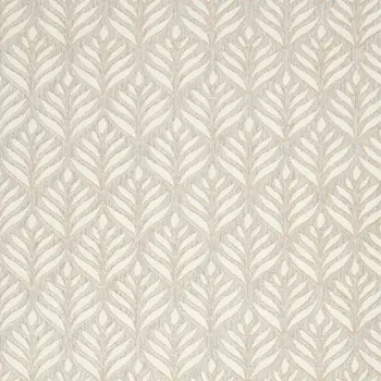 5' X 8' Ivory And Grey Floral Stain Resistant Non Skid Area Rug