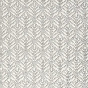 7' X 10' Grey Floral Stain Resistant Non Skid Area Rug