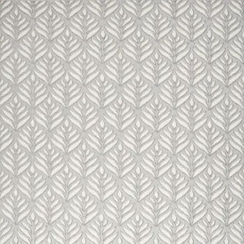 4' X 6' Grey Floral Stain Resistant Non Skid Area Rug
