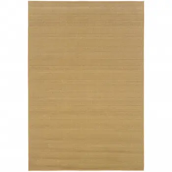 2' X 4' Beige Stain Resistant Indoor Outdoor Area Rug