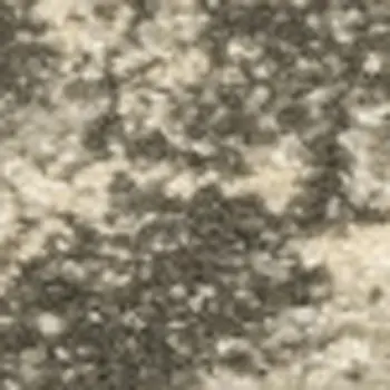 6' X 9' Grey Ivory Beige And Taupe Oriental Power Loom Stain Resistant Area Rug