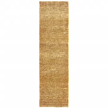 8' Brown Runner Rug