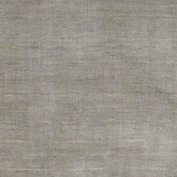 8' Gray And Ivory Shag Hand Woven Runner Rug