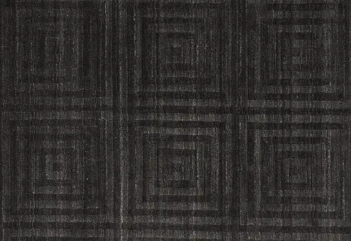5' X 8' Gray Geometric Hand Woven Area Rug