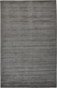2' X 3' Gray And Black Hand Woven Area Rug