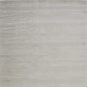 2' X 3' Gray And Silver Hand Woven Distressed Area Rug