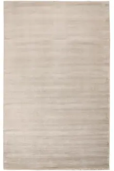4' X 6' Ivory And Taupe Hand Woven Distressed Area Rug