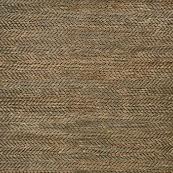 8' X 11' Brown And Gray Hand Woven Area Rug