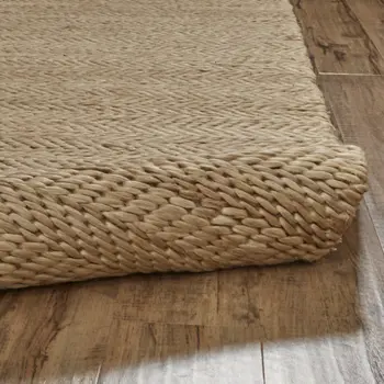 2' X 3' Tan Orange And Brown Hand Woven Area Rug