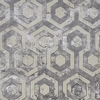 2' X 3' Gray Taupe And Silver Abstract Stain Resistant Area Rug