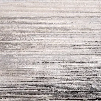 12' X 15' Black And Dark Gray Abstract Area Rug