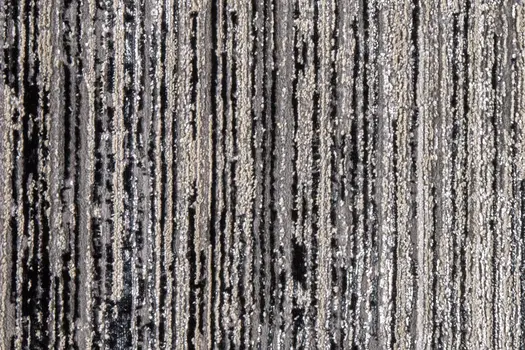 12' X 18' Black And Dark Gray Abstract Area Rug