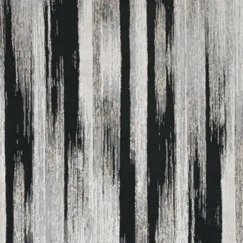 10' X 13' Beige and Black Abstract Power Loom Area Rug