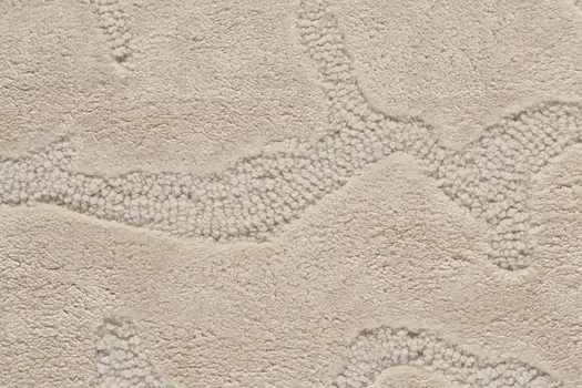 2' X 3' Gray and Ivory Abstract Hand Tufted Non Skid Area Rug