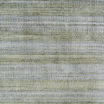 10' Blue and Green Ombre Hand Woven Runner Rug