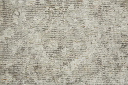 2' X 3' Ivory And Tan Abstract Hand Woven Area Rug