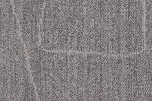 2' X 3' Gray and Ivory Abstract Hand Woven Area Rug