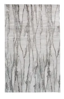 8' X 10' Taupe Ivory And Gray Abstract Tufted Handmade Area Rug