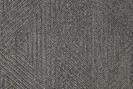 2' X 3' Gray Wool Geometric Hand Woven Area Rug With Fringe