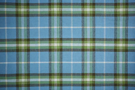 5' X 8' Blue and Green Abstract Hand Woven Area Rug