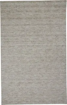 5' X 8' Taupe Hand Woven Area Rug