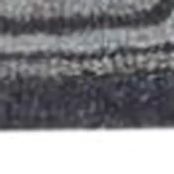 5' X 8' Blue And Gray Wool Floral Tufted Handmade Stain Resistant Area Rug