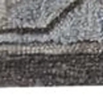 4' X 6' Gray Blue And Ivory Wool Floral Tufted Handmade Stain Resistant Area Rug